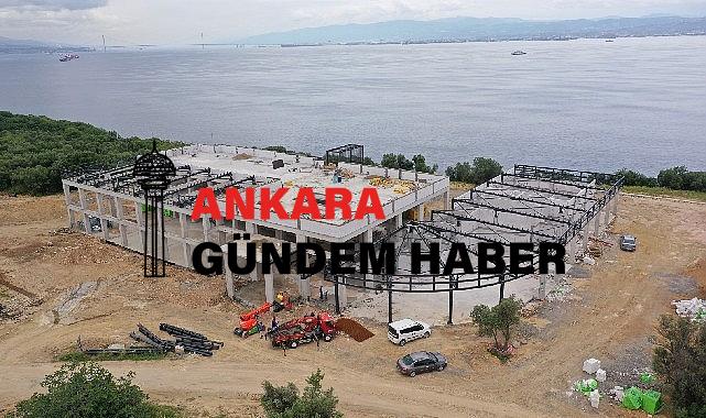 Darıca Millet Bahçesi 3. Etap’ta Millet Kıraathanesinin kaba inşaatı tamam