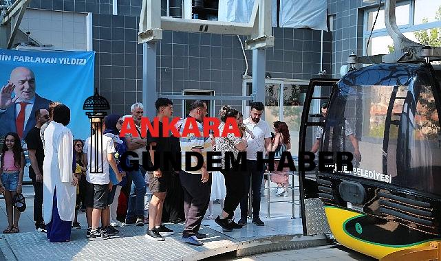 Çocuklar fiyatsız cümbüş için keçiören’e akın etti 