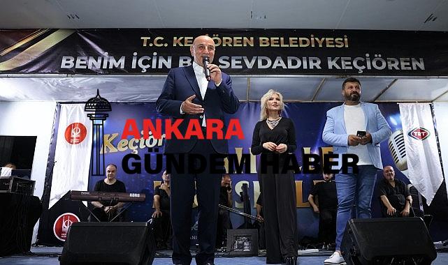 Keçiören Atapark Mahallesi’nde Coşkulu Konser