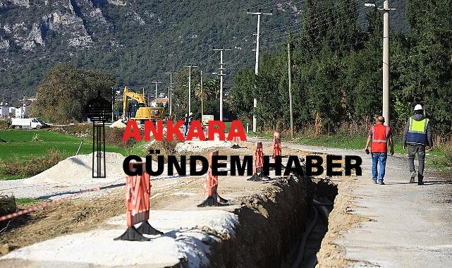 Muğla Büyükşehir Ören Kanalizasyon Projesinin Yüzde 30’unu Tamamladı