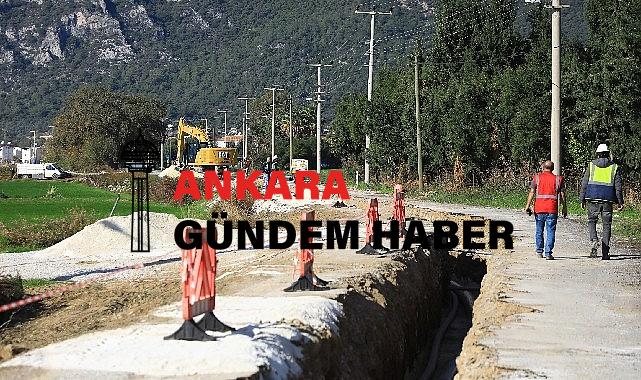 Ören’de Alt Yapı Çalışmaları Devam Ediyor