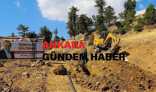 Büyükşehir’den Bedan Mahallesi’ne 50 tonluk içme suyu deposu 