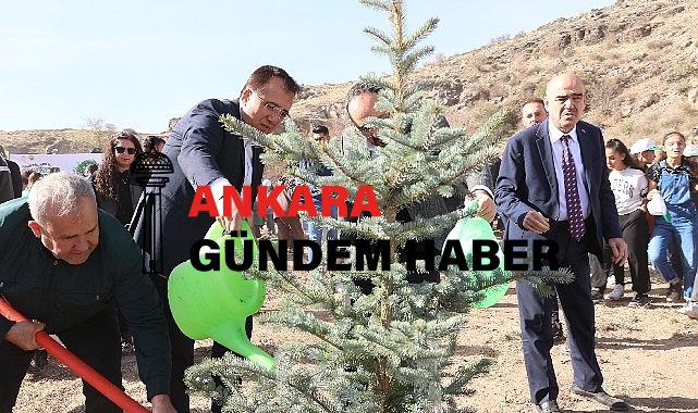 Geleceğe nefes, cumhuriyete nefes için 24bin fidan dikildi