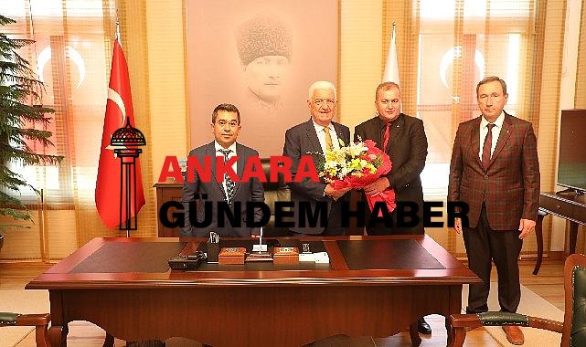 Şoförler Odası Başkanlarından Başkan Gürün’e Teşekkür Ziyareti