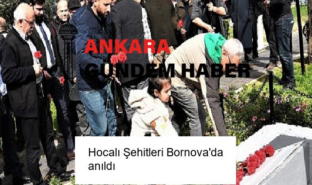 Hocalı Şehitleri Bornova’da anıldı