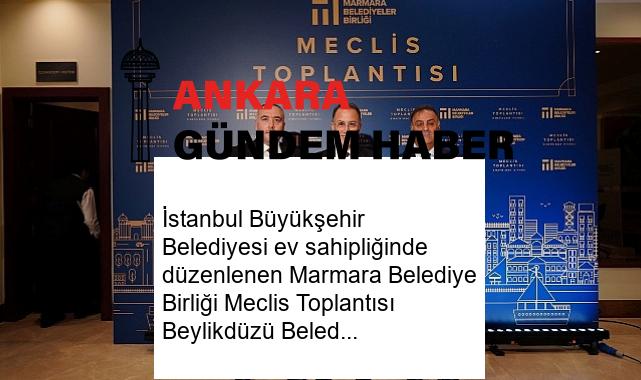 İstanbul Büyükşehir Belediyesi ev sahipliğinde düzenlenen Marmara Belediye Birliği Meclis Toplantısı Beylikdüzü Belediye Başkanı Mehmet Murat Çalık, oy birliğiyle Plan ve Bütçe Komisyonu’na seçildi