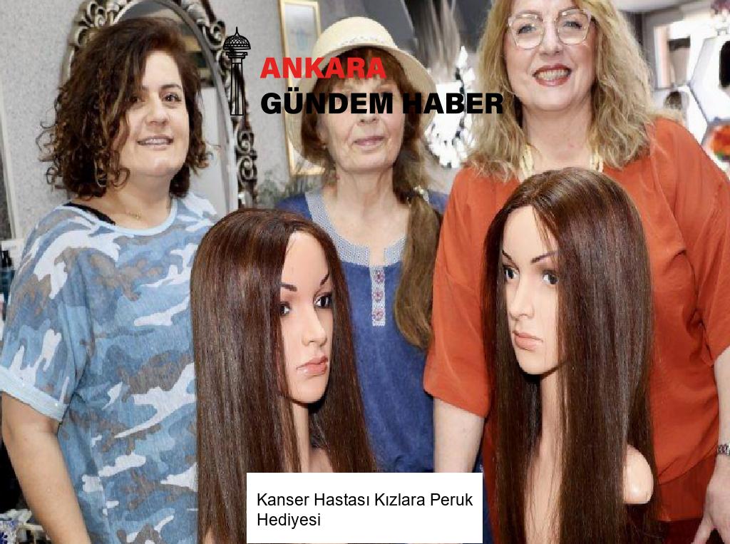 Kanser Hastası Kızlara Peruk Hediyesi