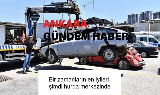 Bir zamanların en iyileri şimdi hurda merkezinde