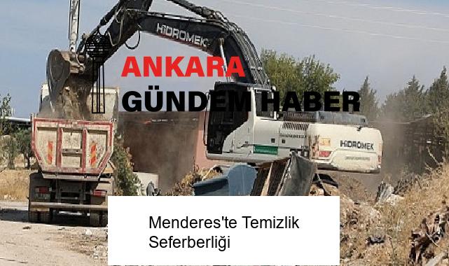 Menderes’te Temizlik Seferberliği