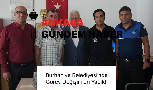 Burhaniye Belediyesi’nde Görev Değişimleri Yapıldı