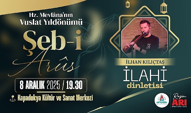 Mevlâna Celâleddîn-i Rûmi’yi Hakk’a Yolculuğunun 752. Yılında Saygı ve Rahmetle Anıyoruz